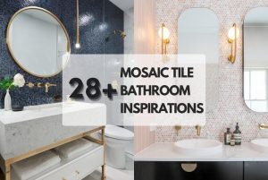 Mosaic Tile Bathroom Backsplash Inspirations