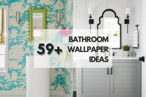 Bathroom wallpaper ideas