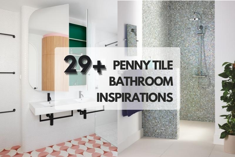 Penny Tile Bathroom
