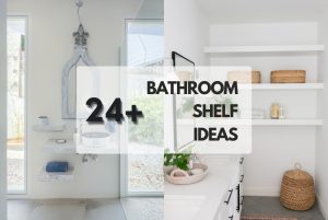Bathroom shelf ideas