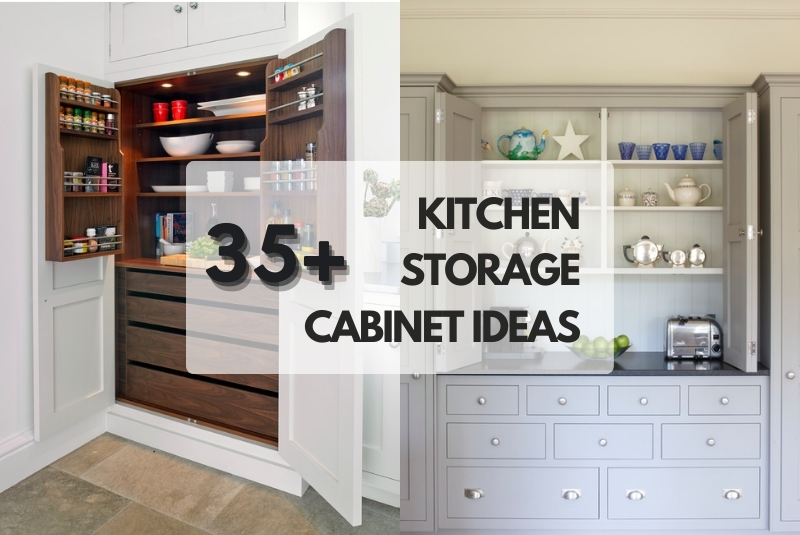 Kitchen Storage Cabinet Ideas
