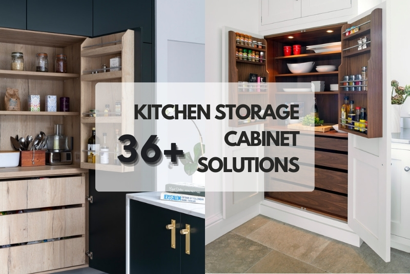 Kitchen Storage Cabinet Solutions