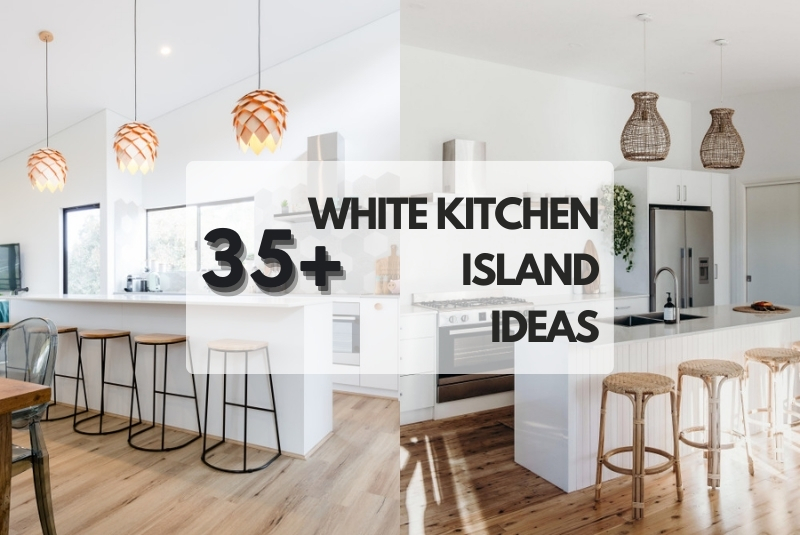 White Kitchen Island Ideas