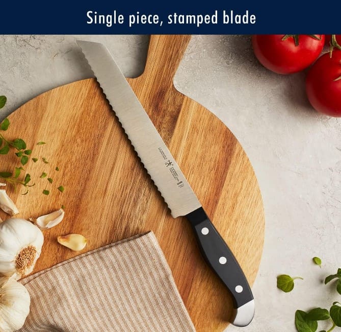HENCKELS Premium Quality 15-Piece Knife Set with Block, Razor-Sharp 3