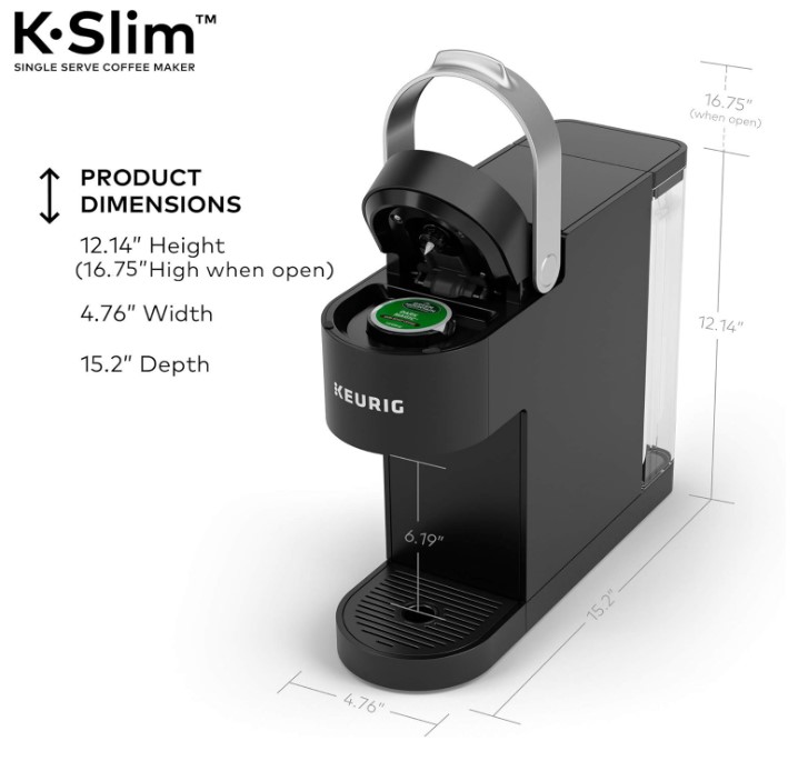 Keurig K-Slim Single Serve K-Cup Pod Coffee Maker 1