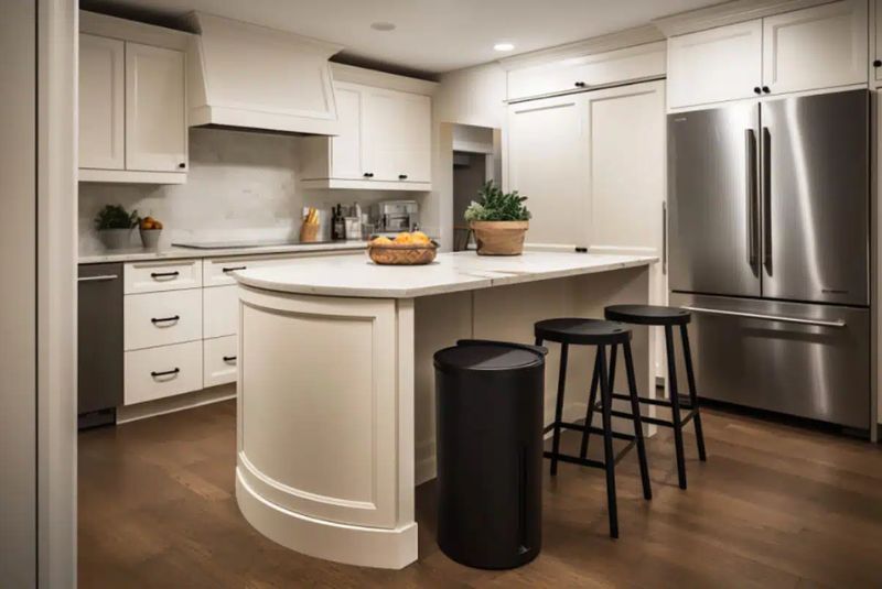 Where to Put Trash Can in Kitchen